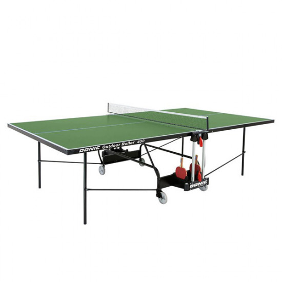 Теннисный стол  Donic Outdoor Roller 400 зеленый - фото №1